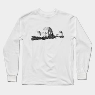 Griffith Observatory Sketch Long Sleeve T-Shirt